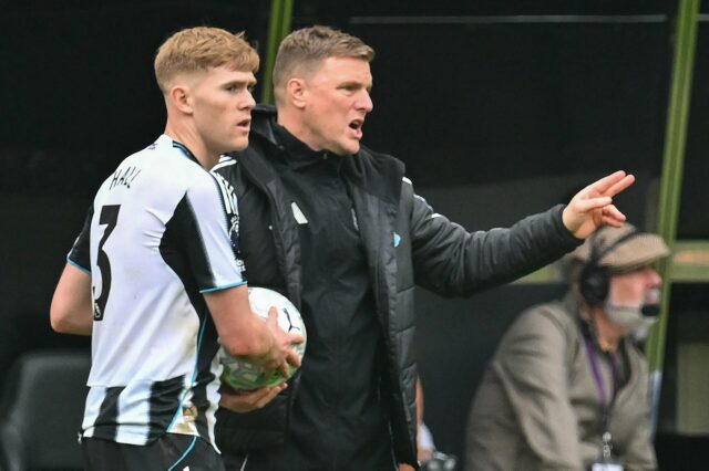 Lewis Hall acrescenta combustível aos rumores do Man Utd ao revelar que estava insatisfeito com a decisão de Eddie Howe

