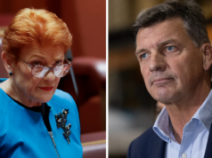 Líder da oposição abre portas para potencial parceria One Nation Líder da oposição Angus Taylor.