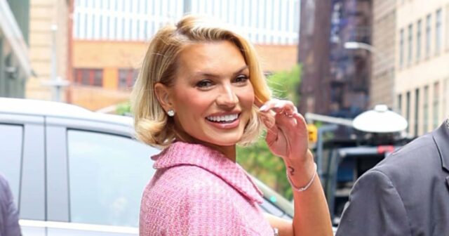 Lindsay Hubbard organizou uma caminhada comunitária no Brooklyn em parceria com a Aveeno Baby & Kids. 