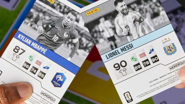 Monopólio Panini Prizm: Jogo da Copa do Mundo FIFA