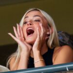 Livvy Dunne cheers on boyfriend Paul Skenes for Pittsburgh Pirates against Colorado Rockies