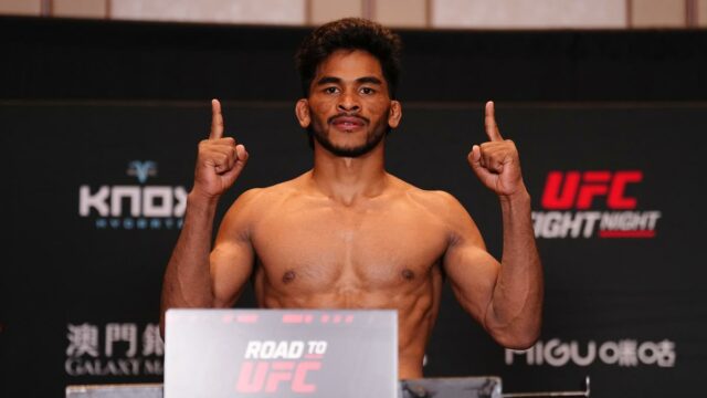 Lutador nepalês de MMA Rabindra Dhant busca vaga no elenco Lutador nepalês de MMA Rabindra Dhant busca vaga no elenco do UFC em Macau