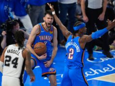 MVP Gilgeous-Alexander estrela como série de nível Thunder com Spurs MVP Gilgeous-Alexander estrela como série de nível Thunder com Spurs