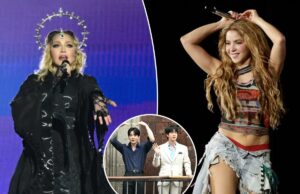 Madonna e Shakira são as principais atrações do show do intervalo da Copa do Mundo Madonna e Shakira são as principais atrações do show do intervalo da Copa do Mundo