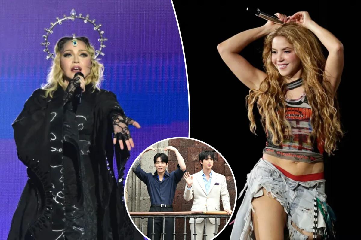 Madonna e Shakira são as principais atrações do show do intervalo da Copa do Mundo