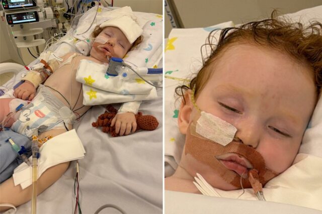 Mãe dá uma atualização emocionante sobre seu filho que entrou em coma após inalar bolo em pó
