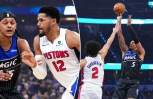 Magic errou 23 arremessos certeiros no colapso histórico dos playoffs da NBA contra o Pistons Magic errou 23 arremessos certeiros no colapso histórico dos playoffs da NBA contra o Pistons