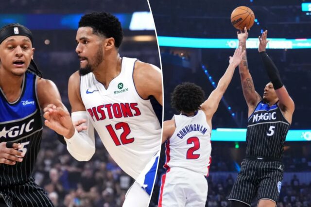 Magic errou 23 arremessos certeiros no colapso histórico dos playoffs da NBA contra o Pistons
