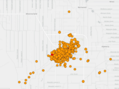 Mais de 300 terremotos desencadeiam respostas de emergência no sul da Califórnia A swarm of earthquakes has prompted emergency services in Brawley, California, on May 10. (Credit: USGS)