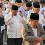 Manhã Karno Salat Id di Balai Kota, Pramono Anung Absen karena Naik Haji