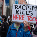 Manifestantes em Dublin exigem justiça pela morte de homem congolês