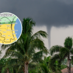 Mapa de ameaças de tornados na Flórida mostra onde tempestades perigosas têm maior probabilidade de ocorrer