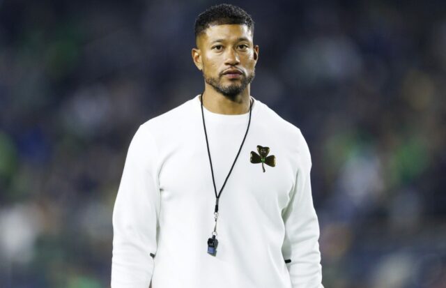 Marcus Freeman, da Notre Dame, revela o verdadeiro motivo pelo Notre Dame head coach Marcus Freeman
