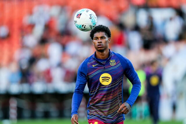 Marcus Rashford provou que lidou com a maior 'responsabilidade' do Marcus Rashford provou que lidou com a maior 'responsabilidade' do Barcelona colocada sobre seus ombros, afirma Deco