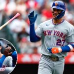 Mark Vientos marca duas vezes enquanto Clay Holmes fecha os Angels para dar ao Mets raras vitórias em séries