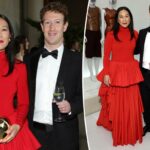 Mark Zuckerberg e sua esposa Priscilla Chan fazem estreia no Met Gala