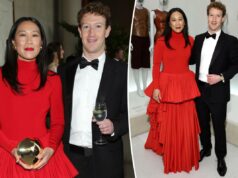 Mark Zuckerberg e sua esposa Priscilla Chan fazem estreia no Met Gala Mark Zuckerberg e sua esposa Priscilla Chan fazem estreia no Met Gala