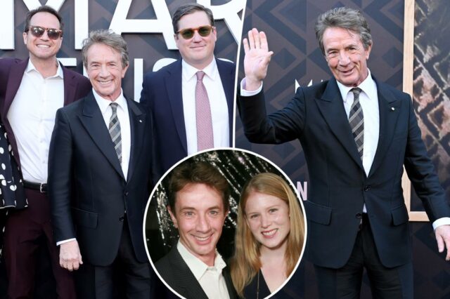 Martin Short faz primeira aparição no tapete vermelho com os filhos após a trágica morte da filha
