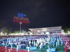 Medalhistas de Palarong Pambansa receberão incentivos em dinheiro Cerimônias de abertura do 66º Palarong Pambansa no Complexo Esportivo Patin-ay em Agusan Del Sur.