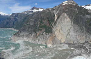 Megatsunami massivo no Alasca foi o segundo maior já registrado Mapa dos EUA e Canadá mostrando a localização do Fiorde Tracy Arm no sudeste do Alasca