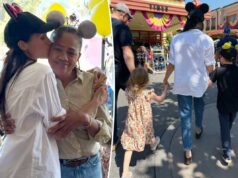 Meghan Markle compartilha lindas fotos de uma celebração familiar na Disneylândia, incluindo crianças e a mãe Doria Meghan Markle compartilha lindas fotos de uma celebração familiar na Disneylândia, incluindo crianças e a mãe Doria