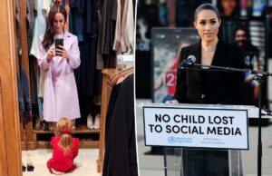 Meghan Markle ridicularizada pela foto ‘surda’ da filha Lilibet antes do discurso de bullying cibernético Meghan Markle ridicularizada pela foto 'surda' da filha Lilibet antes do discurso de bullying cibernético