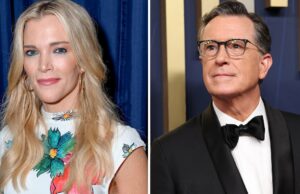 Megyn Kelly compara a saída de Stephen Colbert da CBS com a dela da NBC: ‘Não pedi a todos que sentissem tanta pena de mim’ | Vídeo Jogar