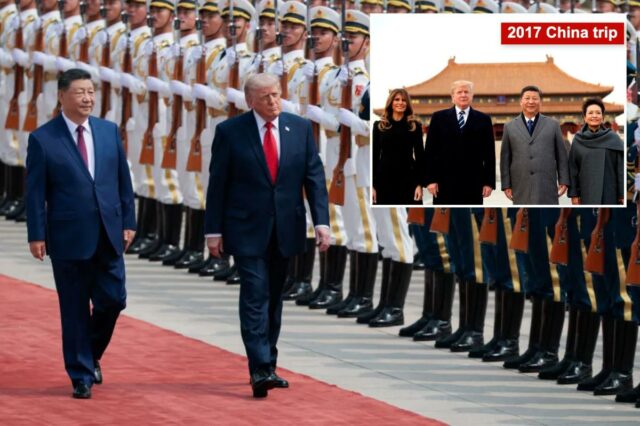 Melania Trump fica em casa enquanto seu diretor, Brett Ratner, Melania Trump fica em casa enquanto seu diretor, Brett Ratner, se junta ao presidente Trump na China