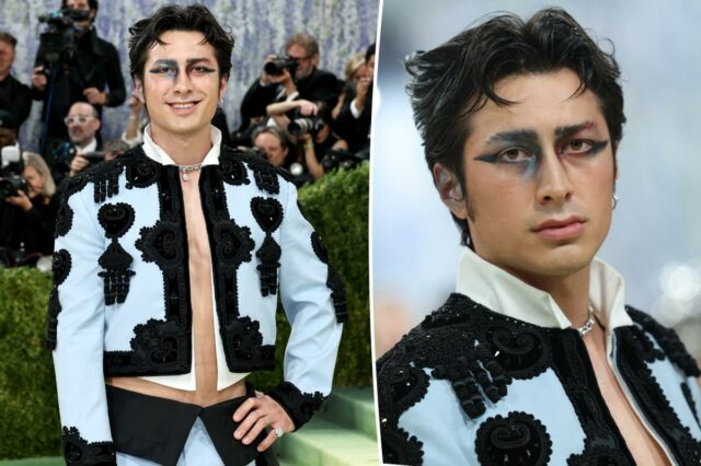 Membro da equipe glam de Hudson Williams defende sua maquiagem no Met Gala: 'Correr um risco sempre tem um custo'
