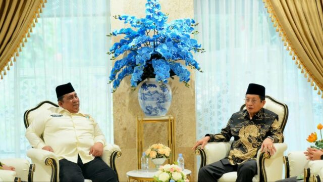 Menag Ajak Pemuda Masjid Dunia Tangkal Hoaks e Kampanyekan RI Negara Damai

