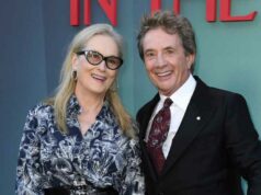 Meryl Streep e Martin Short sentam-se intimamente em restaurante em Londres Meryl Streep e Martin Short sentam-se intimamente em restaurante em Londres