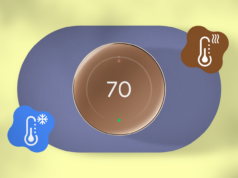Meu termostato Google Nest me fez acreditar na tecnologia de casa inteligente Um novo rosto Farsight de flor de papoula para o Google Nest Learning Thermostat.