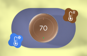 Meu termostato Google Nest me fez acreditar na tecnologia de casa inteligente Um novo rosto Farsight de flor de papoula para o Google Nest Learning Thermostat.