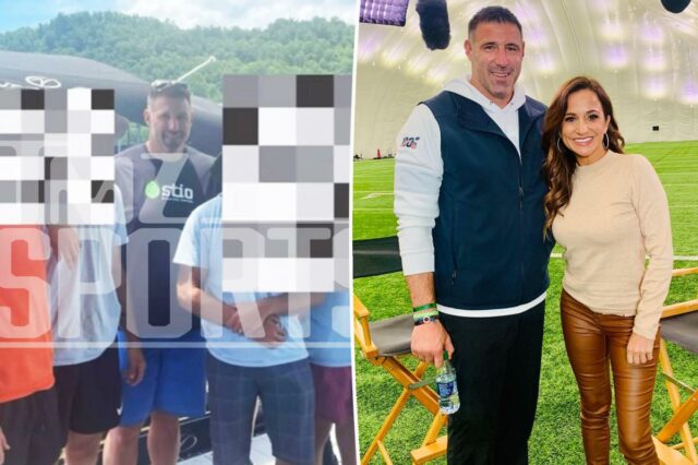Mike Vrabel e a grávida Dianna Russini foram ‘cautelosos ao tirar fotos’ enquanto alugavam um barco particular juntos

