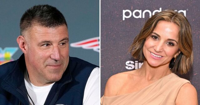 O que saber sobre Mike Vrabel e Dianna Russini GettyImages-2260289572 GettyImages-2260448353