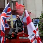 Milhares marcham em comício de extrema-direita em Londres