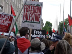 Milhares marcham no centro de Londres para marcar o 78º aniversário da Nakba Milhares marcham no centro de Londres para marcar o 78º aniversário da Nakba