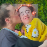 Mom April Perri with her daughter Lilly.