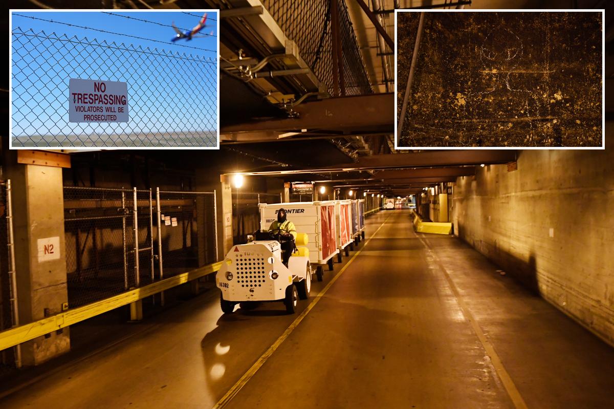 Misteriosos túneis de aeroporto serão abertos sob o hub, há muito ligados a teorias da conspiração