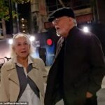 Dame Helen Mirren foi assediada na rua por um ativista pró-Palestina enquanto caminhava com seu marido Taylor Hackford