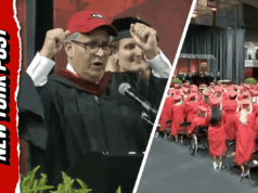 Momento inacreditável doador paga dívidas de alunos em discurso de formatura Momento inacreditável doador paga dívidas de alunos em discurso de formatura