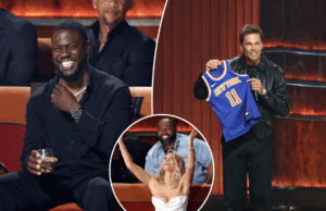 Momentos mais selvagens de ‘Roast of Kevin Hart’: Tom Brady, Chelsea Handler e mais Momentos mais selvagens de 'Roast of Kevin Hart': Tom Brady, Chelsea Handler e mais