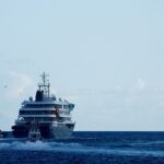 O navio de cruzeiro MV Hondius, afetado por um surto de hantavírus, deixou o porto de Granadilla de Abona, Tenerife, Espanha, na semana passada