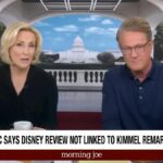 Mika Brzezinski e Joe Scarborough são co-apresentadores da edição de 28 de abril de 2026 do