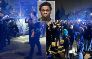 Motorista atropelado por tentativa de homicídio por supostamente atropelar 5 policiais de Chicago durante uma selvagem ‘aquisição de adolescentes’ Motorista atropelado por tentativa de homicídio por supostamente atropelar 5 policiais de Chicago durante uma selvagem 'aquisição de adolescentes'