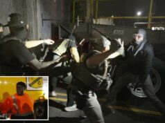 Motorista de caminhão ataca os manifestantes anti-ICE de Delaney Hall depois que eles o impedem de fazer seu trabalho – enquanto bandidos da Antifa lutam contra agentes Motorista de caminhão ataca os manifestantes anti-ICE de Delaney Hall depois que eles o impedem de fazer seu trabalho – enquanto bandidos da Antifa lutam contra agentes