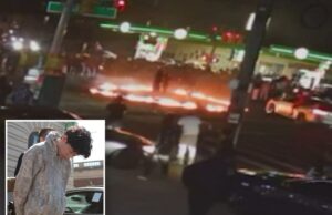 Motorista imprudente que supostamente girou em um BMW durante um encontro viral e ardente de carros em Nova York é preso: policiais Motorista imprudente que supostamente girou em um BMW durante um encontro viral e ardente de carros em Nova York é preso: policiais