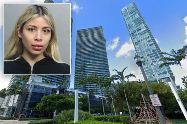 Nicole Cano é acusada de cárcere privado e roubo com mão armada depois de supostamente convidar a vítima para seu luxuoso condomínio em Biscayne Bay em 11 de abril de 2026.