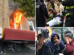 Mulher idosa e filho mortos em incêndio em Nova York depois que vizinhos ouvem uma forte discussão Mulher idosa e filho mortos em incêndio em Nova York depois que vizinhos ouvem uma forte discussão