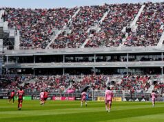 Multidão recorde compareceu para assistir ao Inter Miami de Messi no menor local da Copa do Mundo FIFA 2026 Multidão recorde compareceu para assistir ao Inter Miami de Messi no menor local da Copa do Mundo FIFA 2026